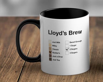 Customised Work Mug - Office / Builder - Tea