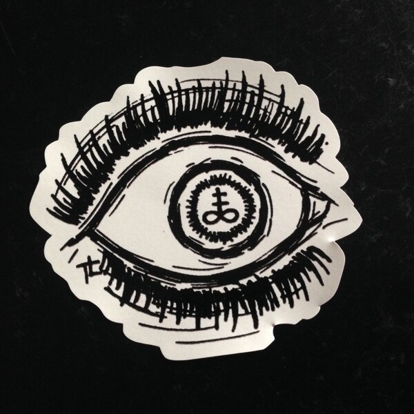 Evil Eye Sticker
