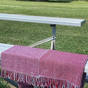 Stadium Blanket - PDF weaving pattern for rigid heddle loom