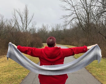 Winter Sky Wrap - Patron PDF pour Rigid Heddle Loom