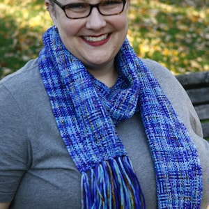 Plain Weave Scarf - PDF weaving pattern for rigid heddle loom