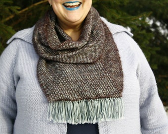 Gossamer Mobius Cowl - PDF weaving pattern for rigid heddle loom