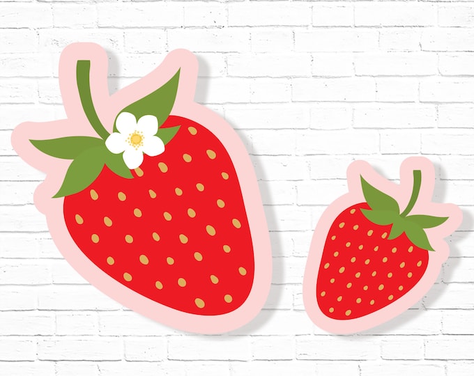 Strawberry Wall Sign Printable Very Berry First 1st Birthday Party ...