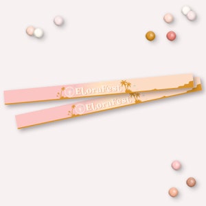 Festival polsbandje Pass - afdrukbare zomer Boho reuzenrad muziekconcert verjaardag partij armband - aanpasbaar Boho thema - 0012