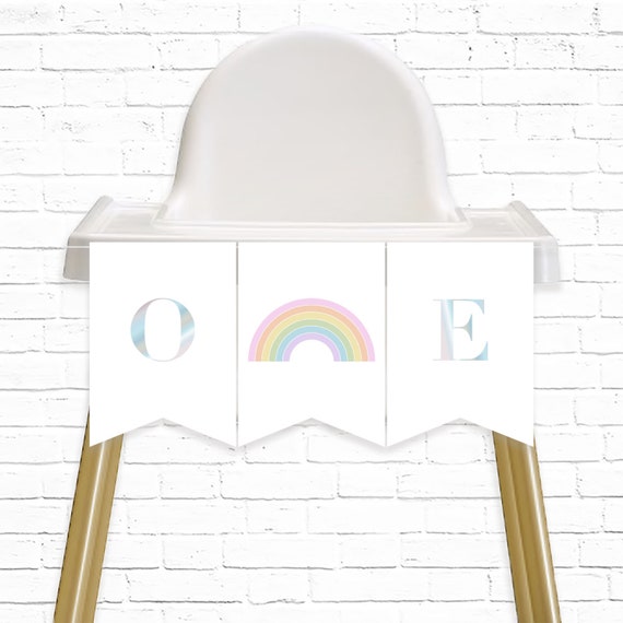 rainbow-highchair-banner-printable-pastel-and-iridescent-rainbow-one