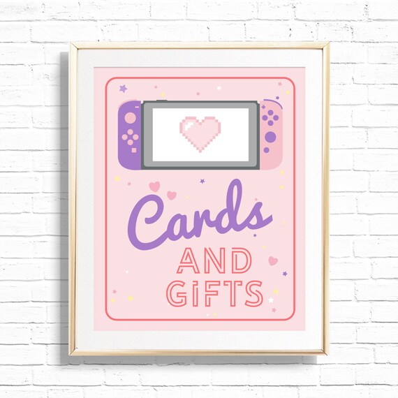 gamer-cards-gifts-sign-printable-girl-gamer-birthday-party-decor