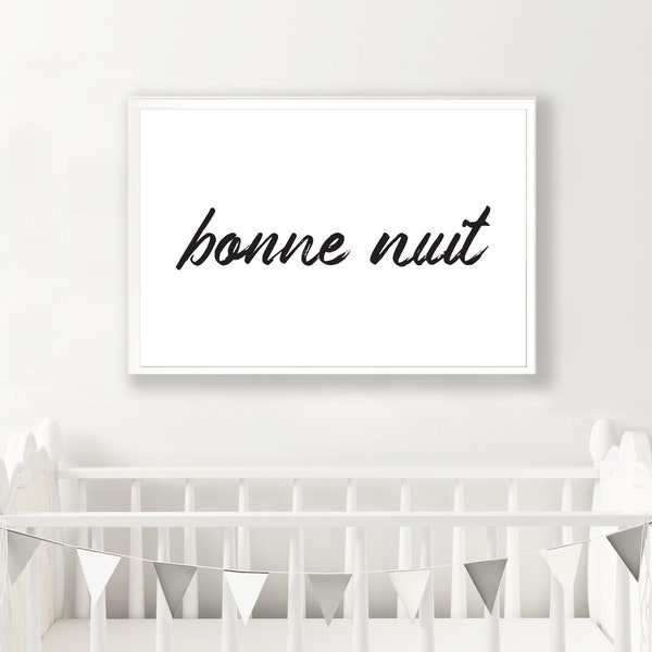 Bonne Nuit - Etsy