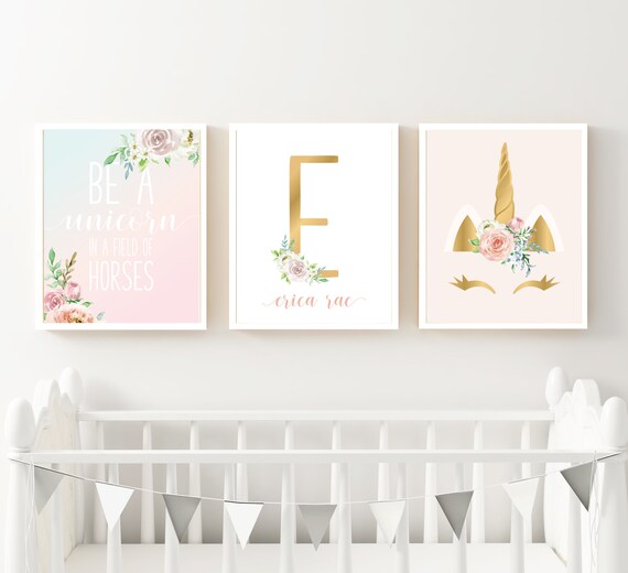 unicorn baby nursery