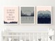 Mountain Nursery Art Print Set Printable Personalized Set of - Etsy Canada