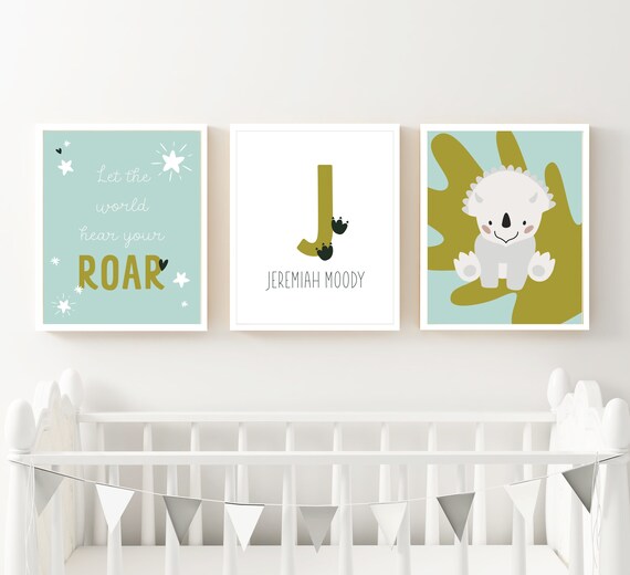 dinosaur nursery art