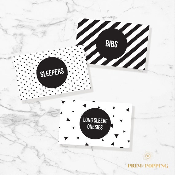 Floral Closet Dividers For Nursery Printable Nursery Closet