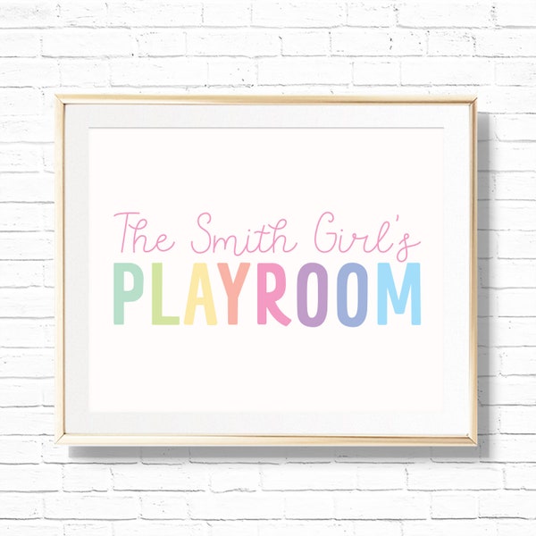 Playroom Sign - Etsy