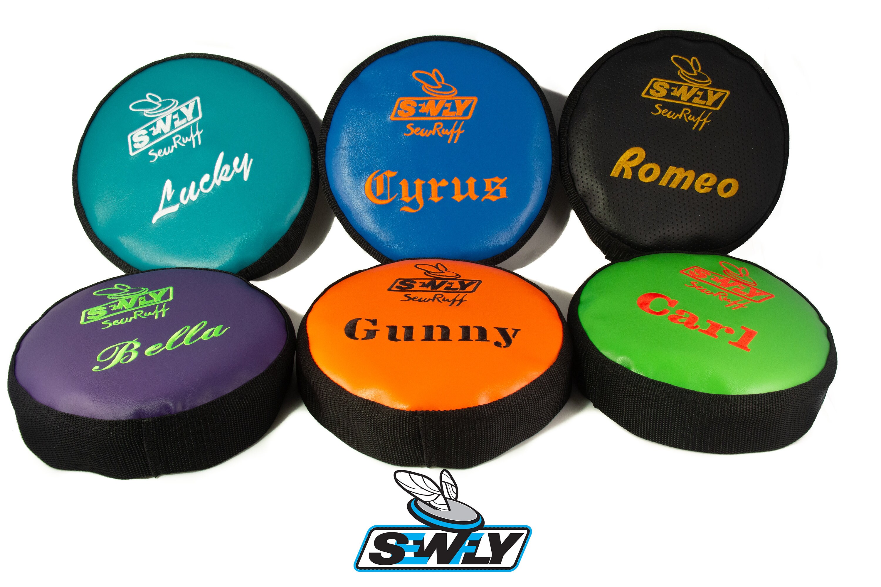 Personalized Dog Toy Dog Frisbee Toy Embroidered Name Etsy UK