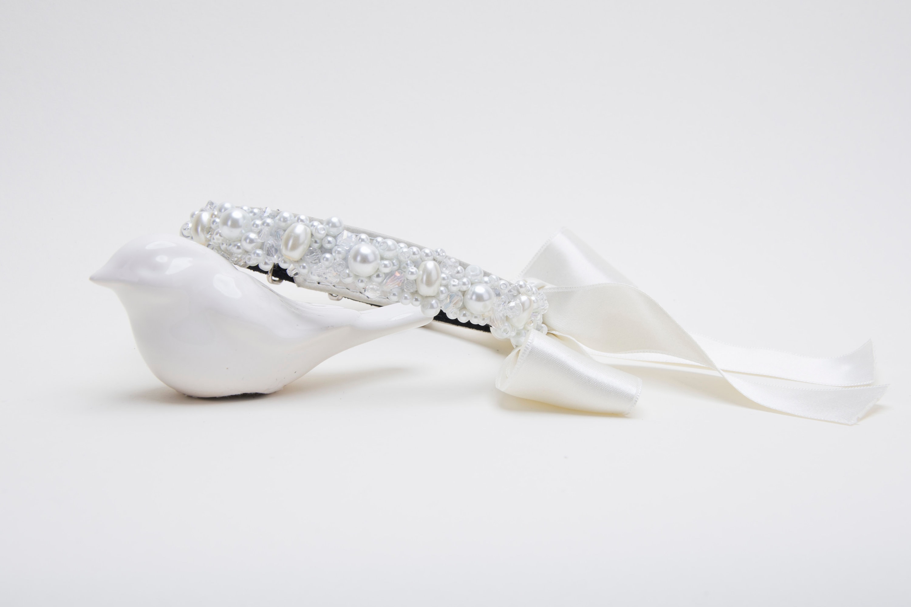 Wedding Dog Collarwedding Pearl Pet Collarbeautiful White Etsy