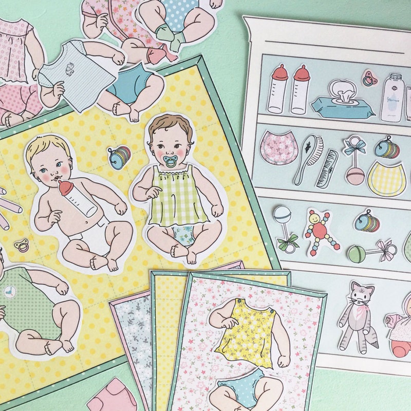 Printable Pattern Paper Toy Printable Paper Toys - Etsy