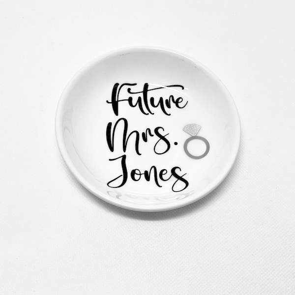 Mrs Ring Holder Etsy