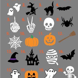 Your Text Halloween Glass, Your Name, Your Text, Halloween Wine Glass, Wine Glass, Personalized, Witch, Ghost, Skeleton, Spooky, Witch Party image 4