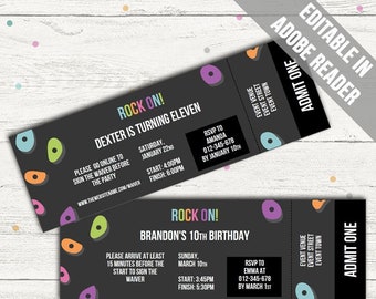 Rock Climbing Party Invitation. Rock Climbing Invitation. Rock Climbing Invite. Climbing Wall Invite. Printable. Instant Download.