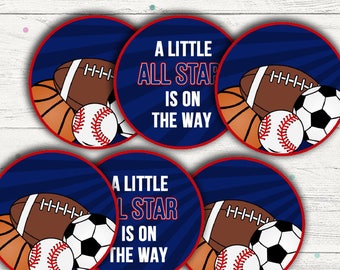 Sports Baby Shower Etsy