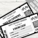 Casino Birthday Invitation. Printable Casino Ticket. Casino Party Invite. Las Vegas Invitation ...