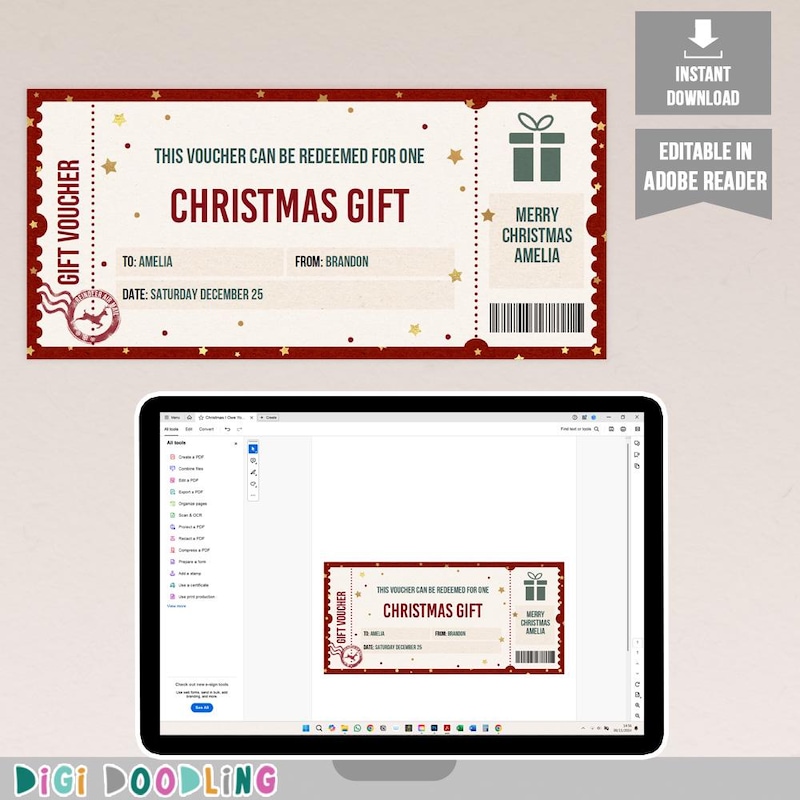 I Owe You Voucher - Etsy UK