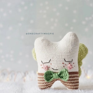 Handgemachtes gehäkeltes Amigurumi Kleines Zahnfee Kissen