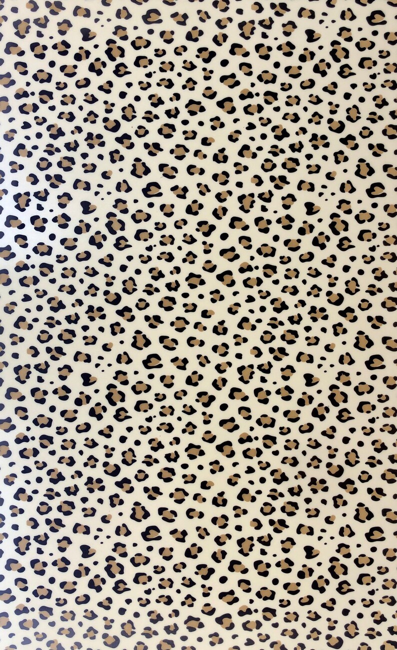 Leopard print acrylic sheet 20x11 perfect for laser machines Etsy