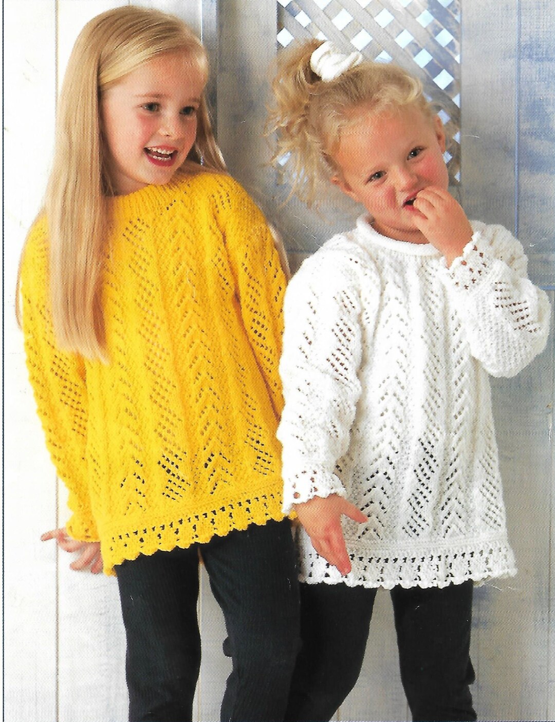 【破格値下げ】 Knitting Download PDF Pattern- Tunic Length Longer Girls Gymnastics