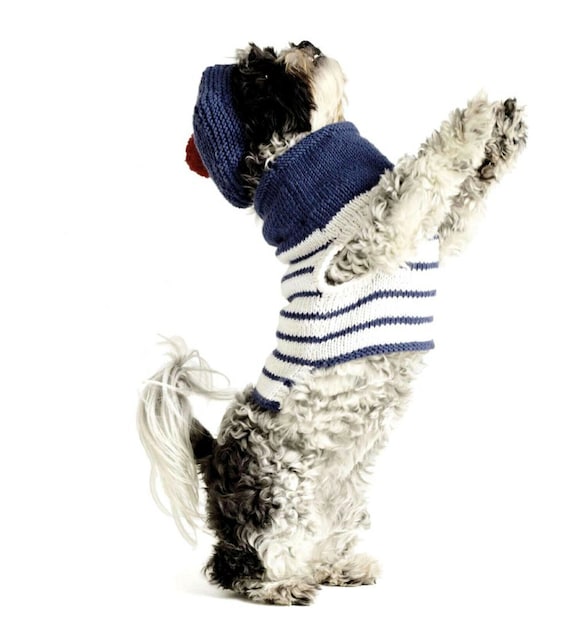 Knitting Patternknitting Pattern Dog Coat and Beret DK Etsy UK