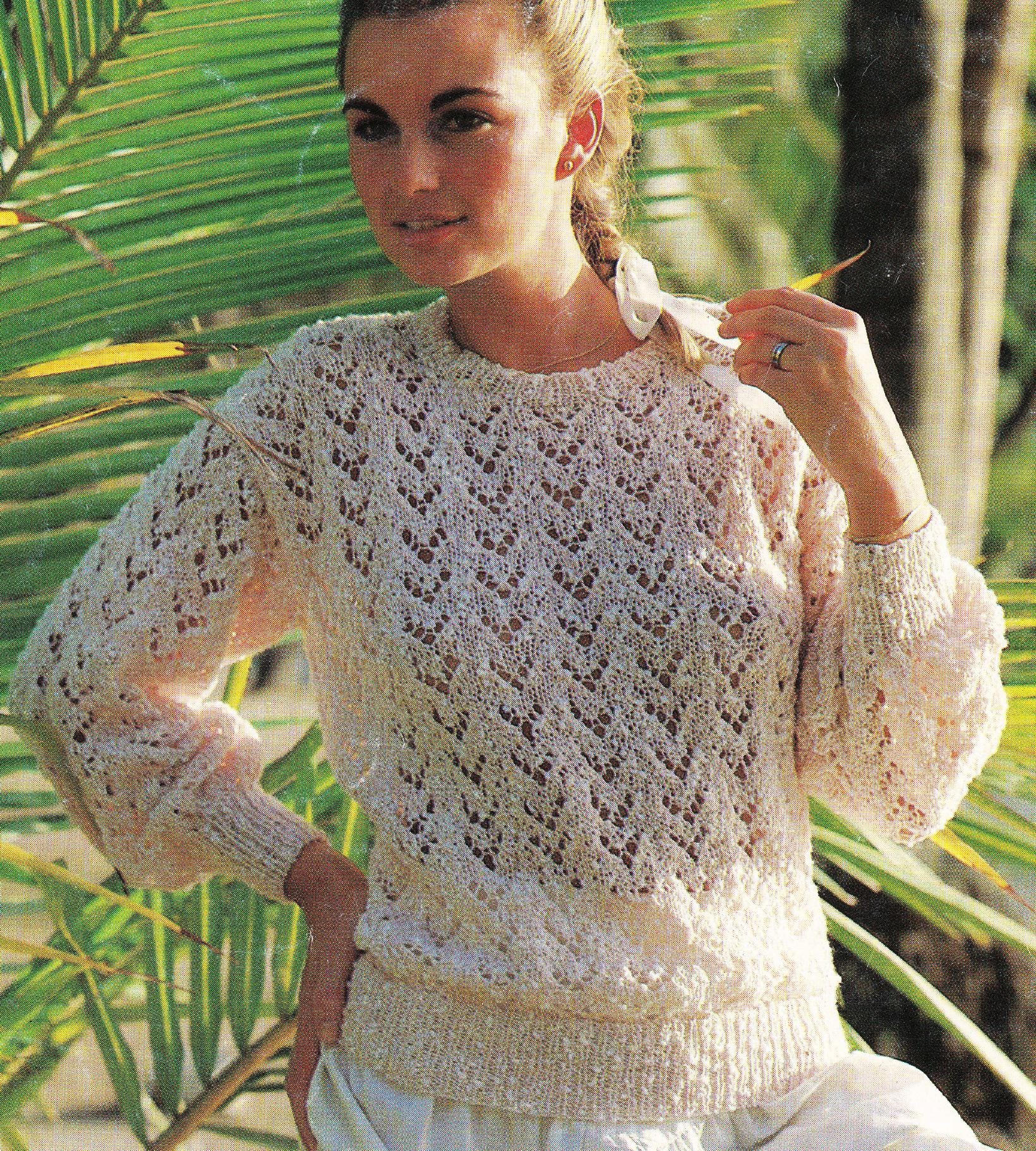 トップス mediam knit lace tops AmélieBoutik Women Floral Lace Inset Lace Up Ribbed Long