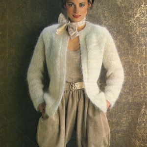 Vintage Mohair Cardigan - Etsy