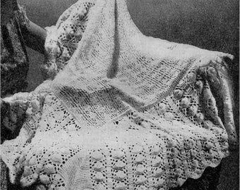 Patons Baby Blanket Knitting Vintage Baby Shawl Patterns Vintage