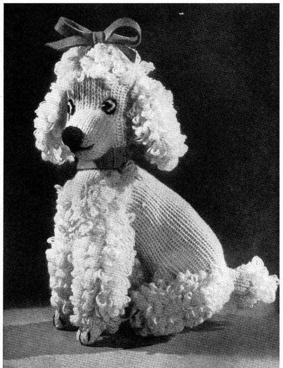epine é animal knit poodle epine é animal knit poodle Poodle puppy knitting pattern. Little