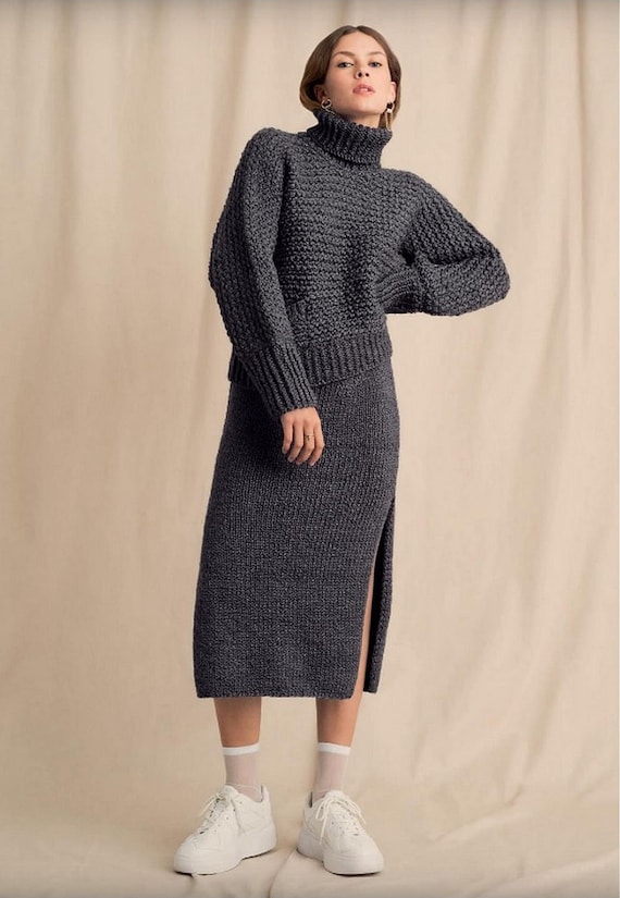 Jumper skirt one piece online