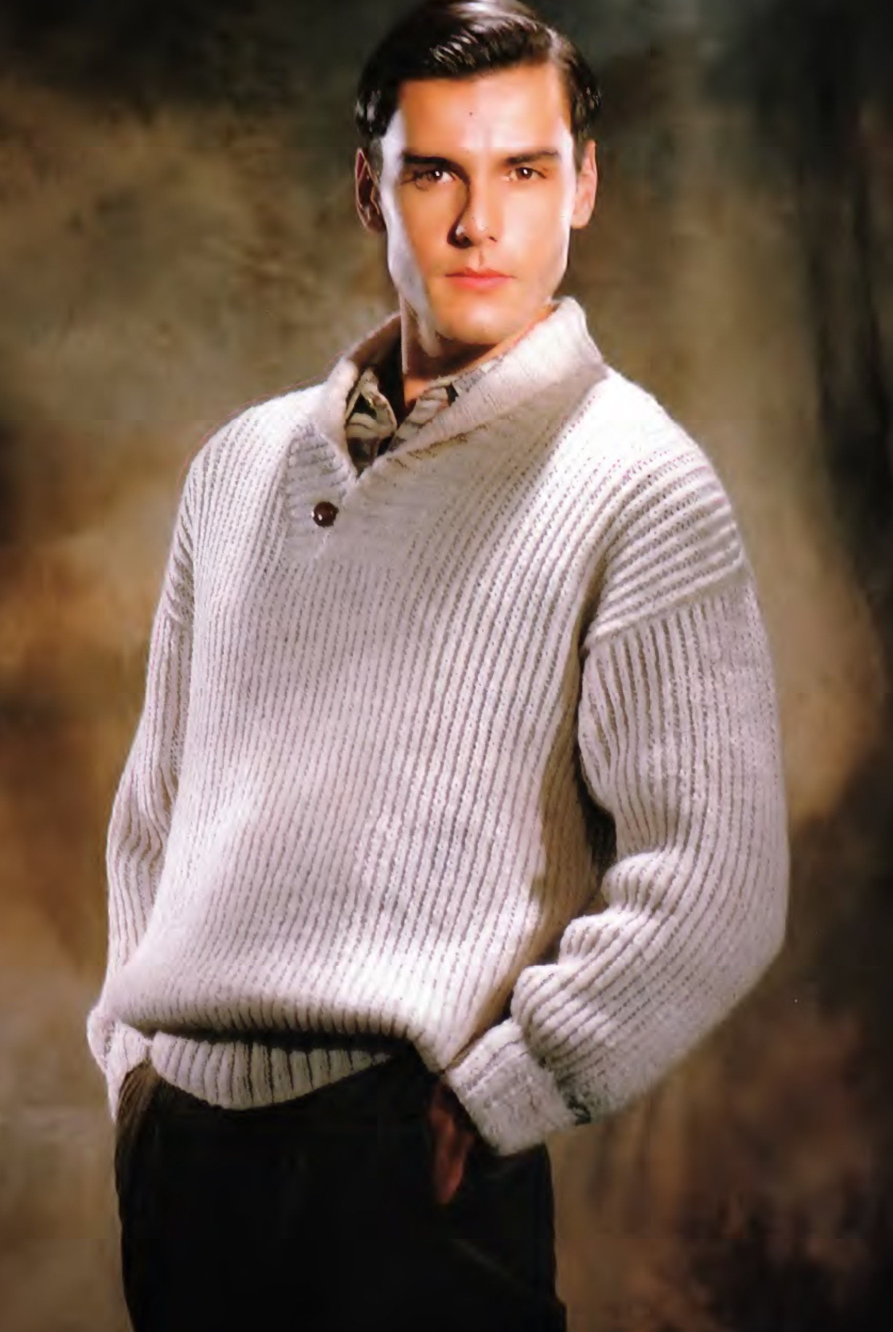 Collared jumper mens deals