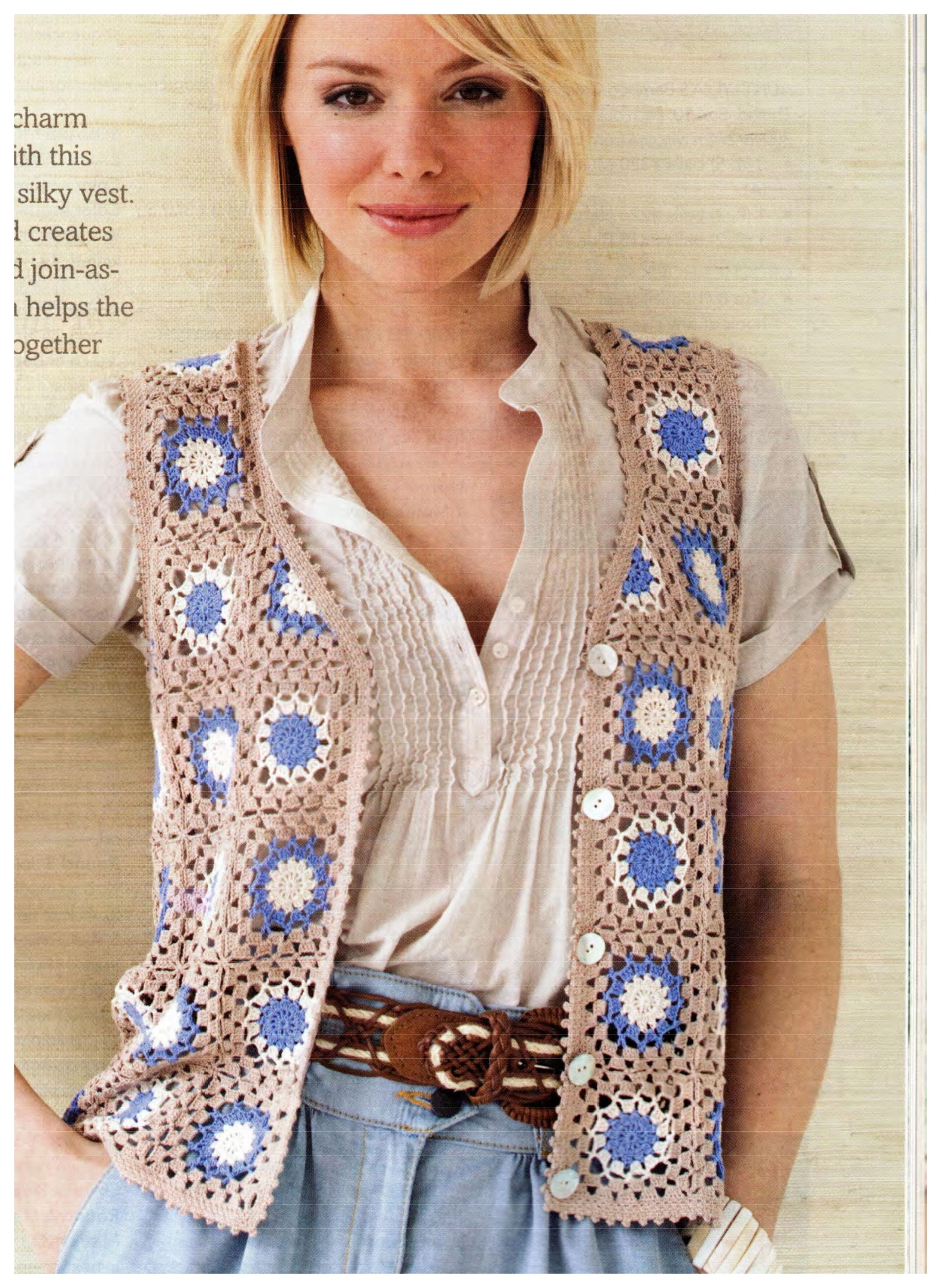 Sleeveless Crochet - Etsy