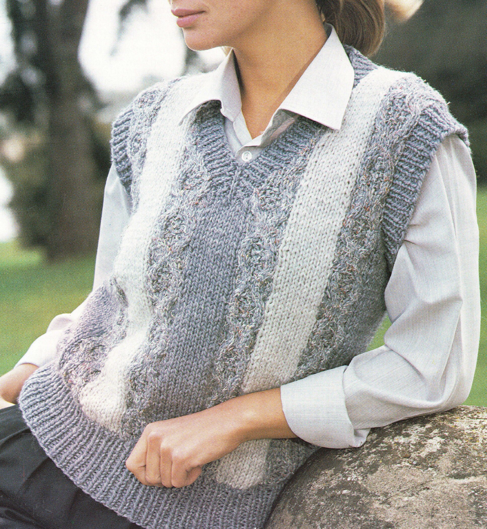 【MODERNIF】Velop overfit wool knit Amazon.com: Loose knit purple mohair sweater, Chunky knit