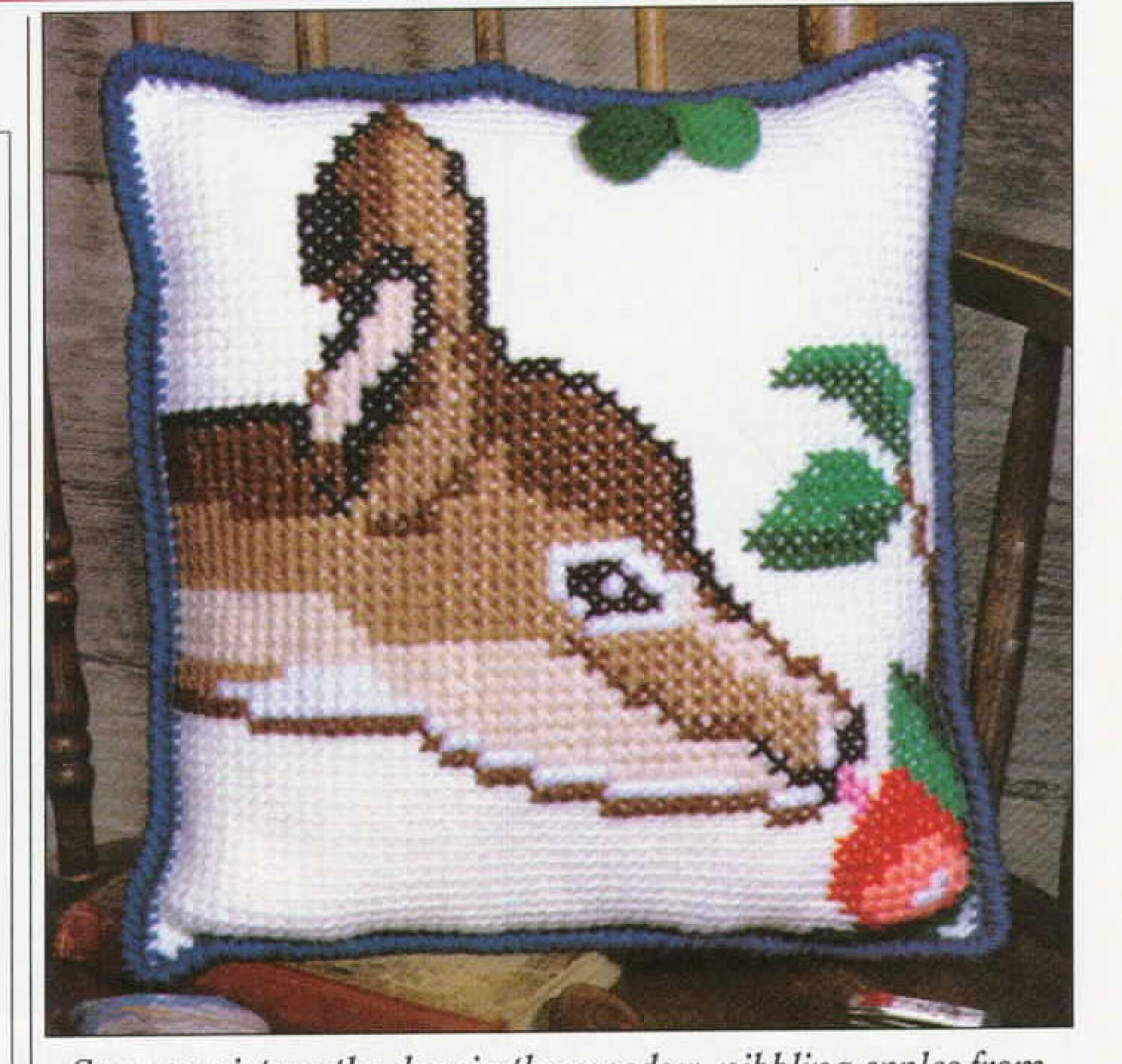 Baby Deer Crochet Cushion- Crochet Pattern- 4ply- Fingering Wool ...