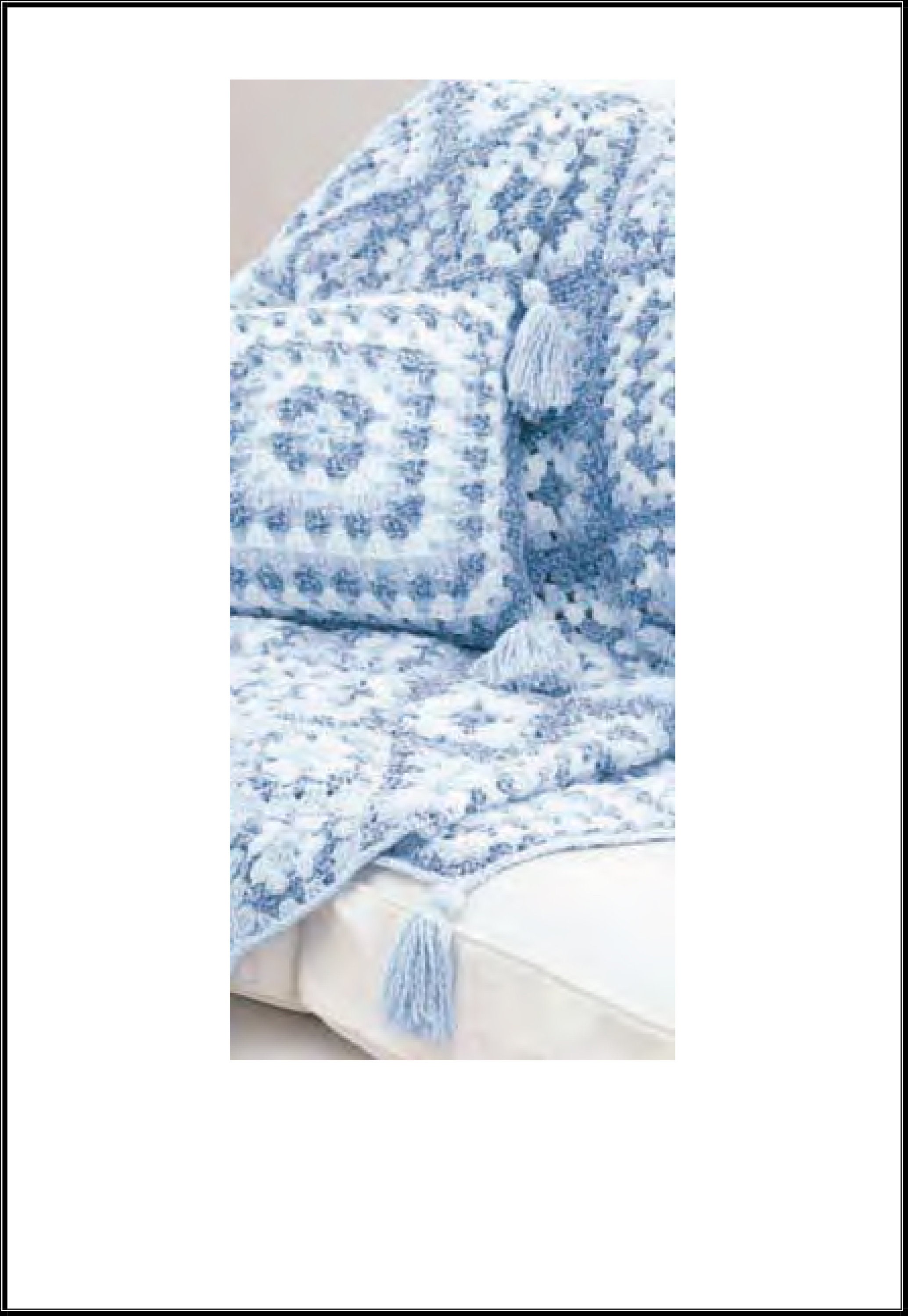 Zara home crochet blanket outlet