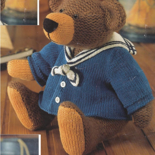 Paddington Bear Knitting Pattern - Etsy UK