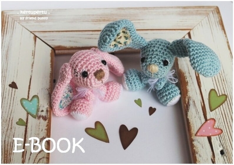 Crochet Pattern Little Bunny / Big Ears PDF zdjęcie 3