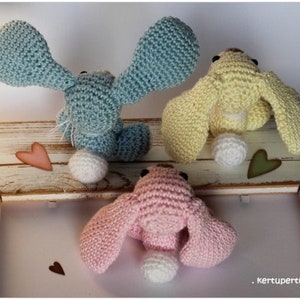 Crochet Pattern Little Bunny / Big Ears PDF zdjęcie 4