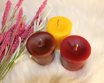 Beeswax Votive - Personalizable