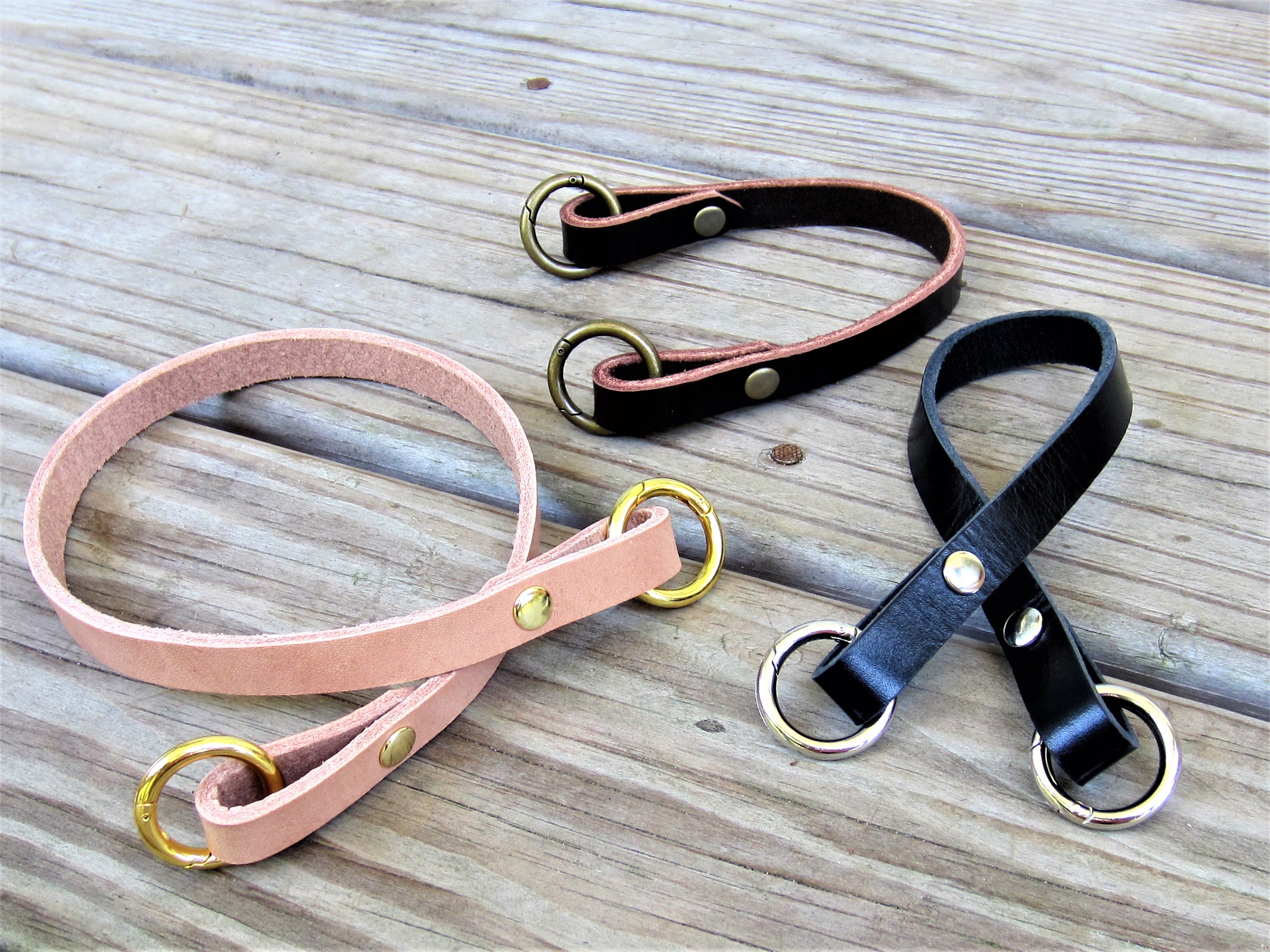 custom leather purse straps