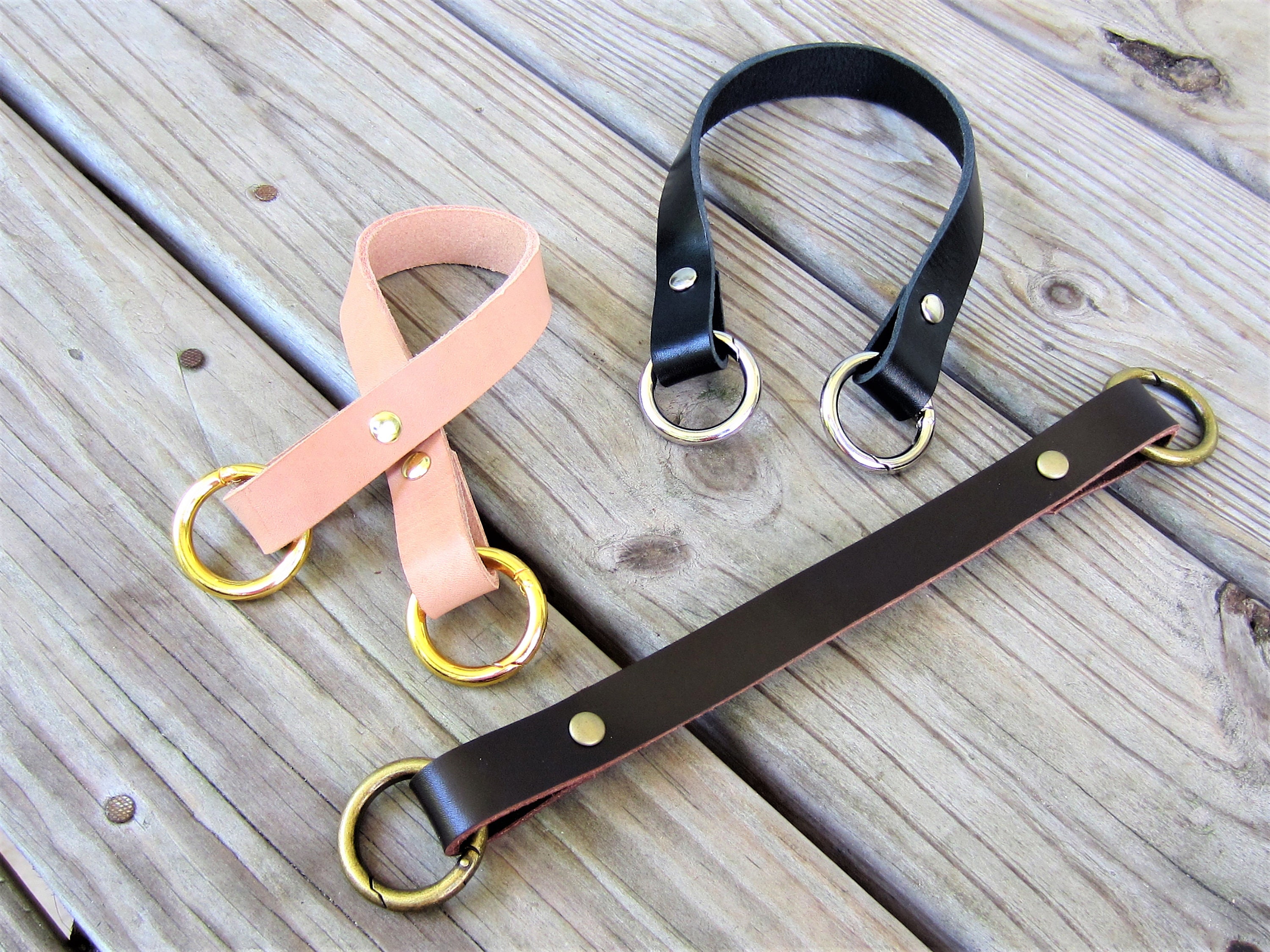 custom leather purse straps