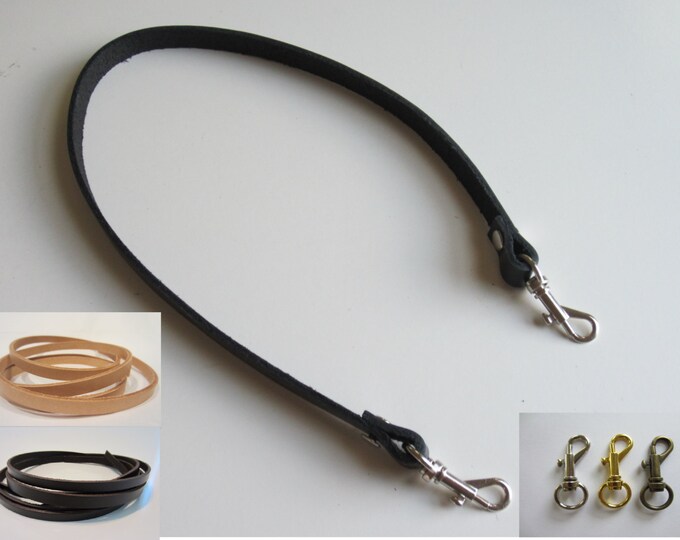 Leather Replacement Purse Strap 1/2 Bag Handles Custom Etsy