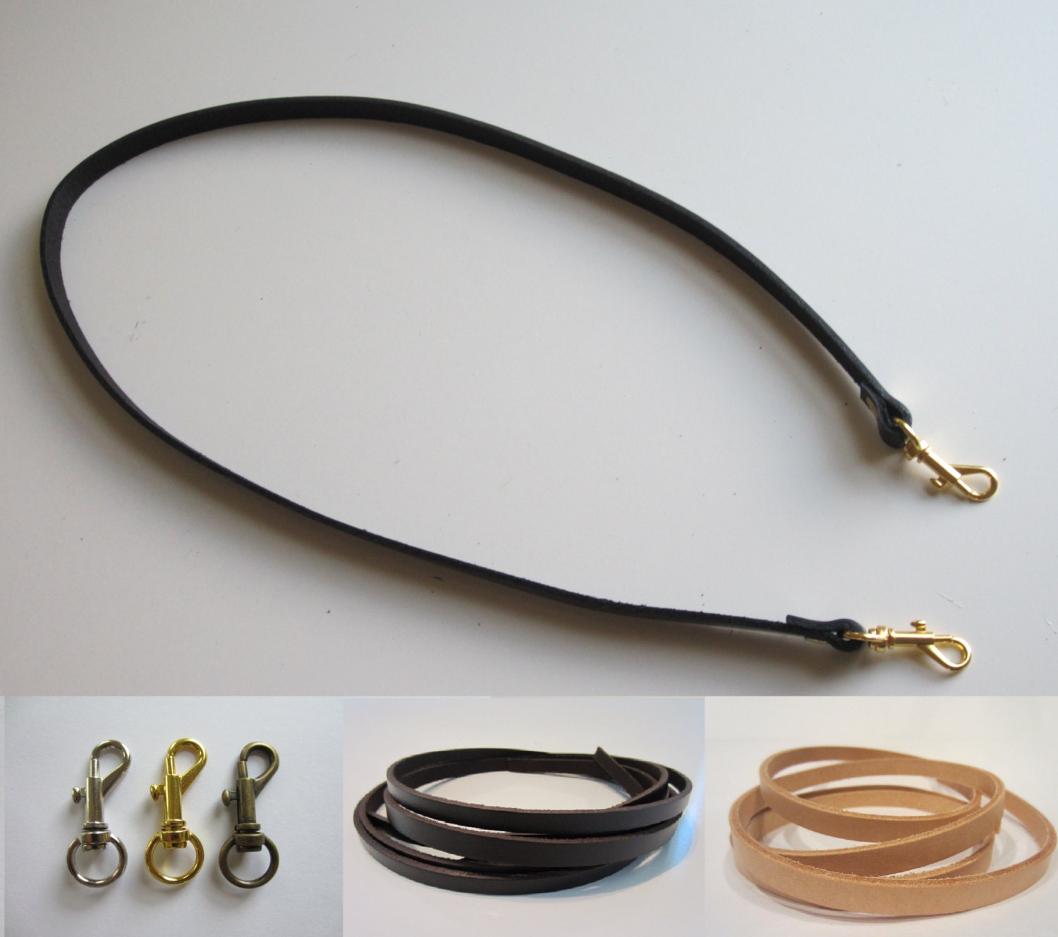 1/2 Genuine Leather Replacement Strap Shoulder Straps Etsy