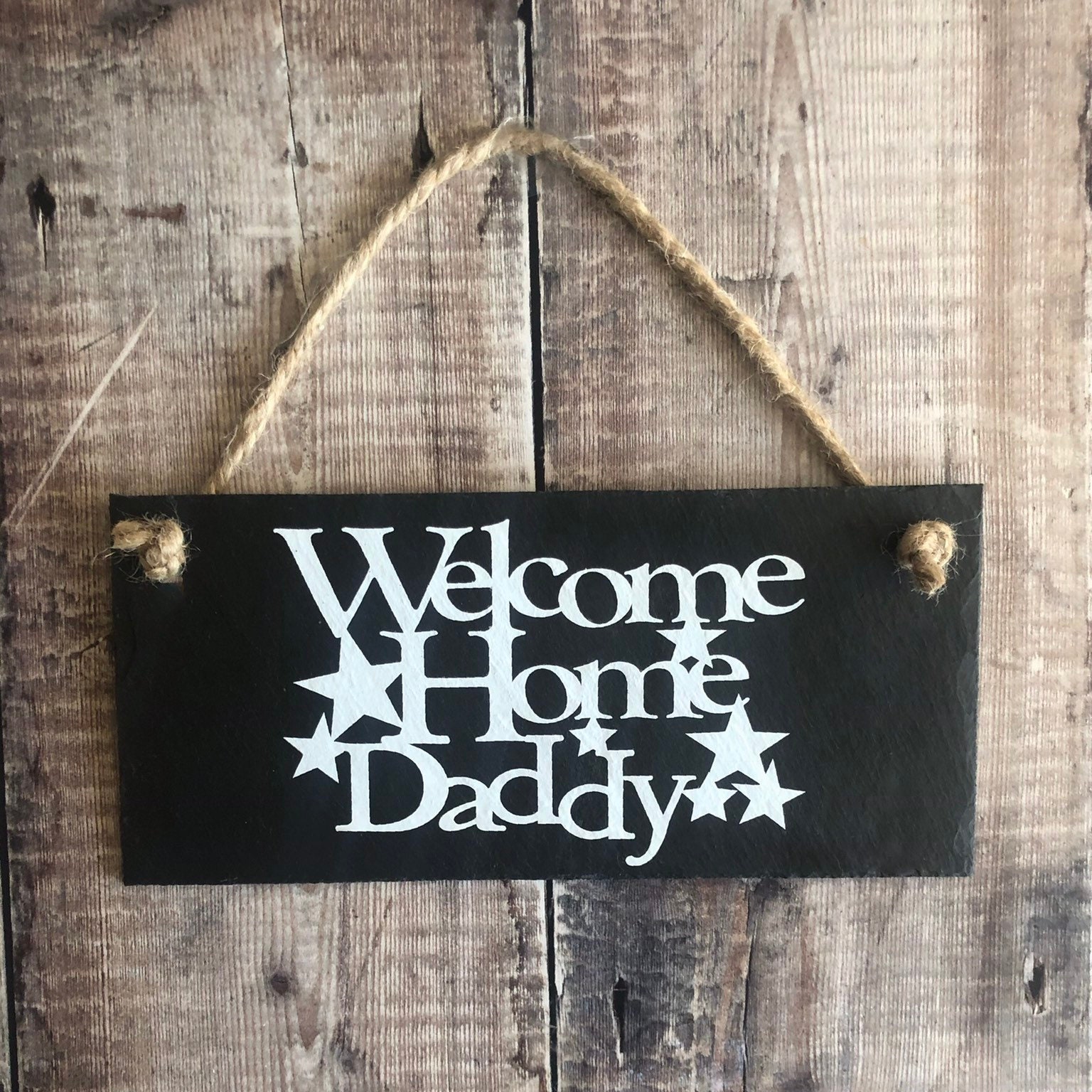 Home Daddy Sign back From Deployment Daddys Etsy