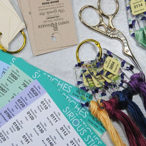 The Gentle Art Thread Drop Labels - Organize Your Overdyed Thread on ...