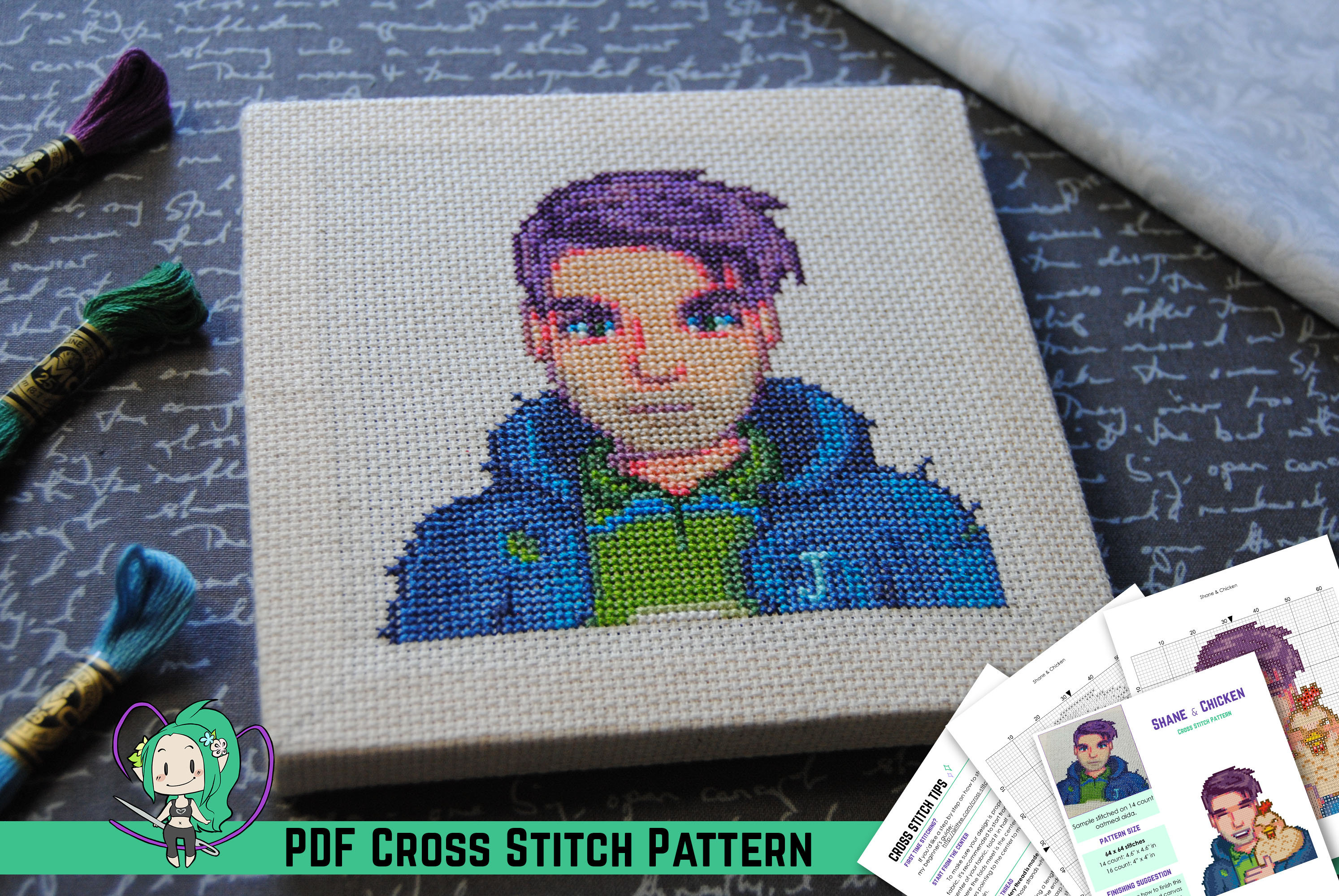 25 Free Cross Stitch Patterns for All Skill Levels - Sarah Maker